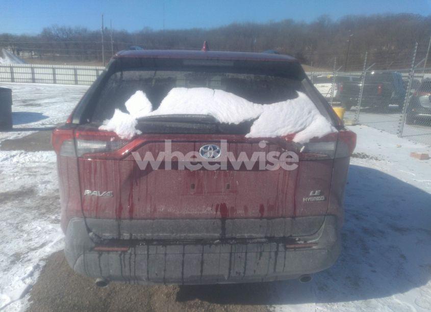 Photo 16 of 2021 Toyota Rav4 HYBRID LE (VIN 4T3LWRFV3MU043560)