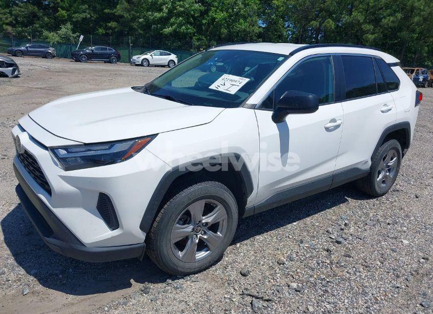 Photo 2 of 2023 Toyota Rav4 HYBRID LE (VIN 4T3LWRFV6PU087654)