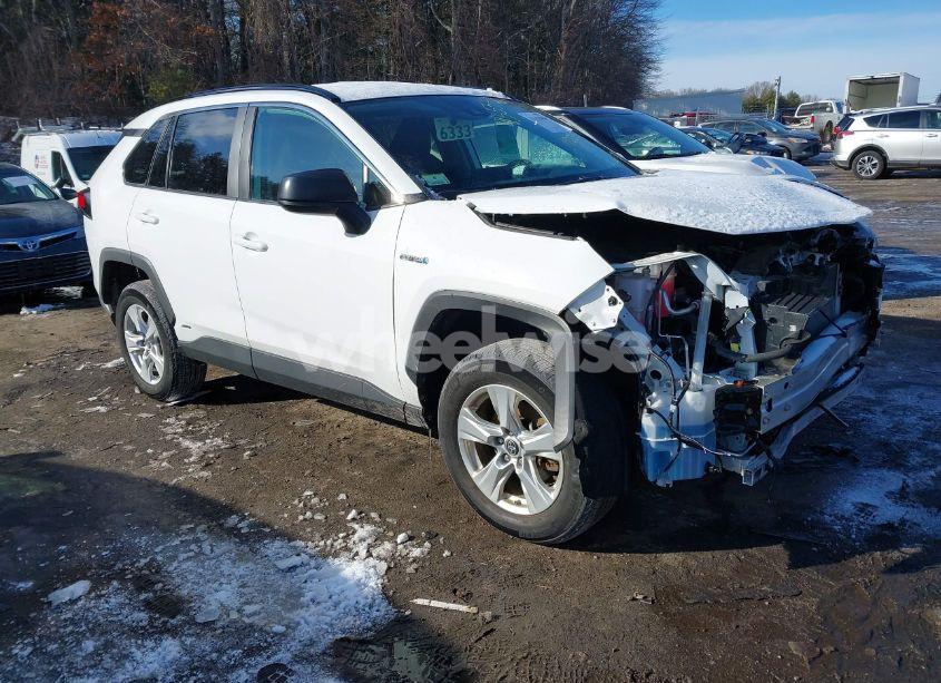 2021 Toyota Rav4 HYBRID LE (VIN 4T3LWRFV7MU022081) main photo
