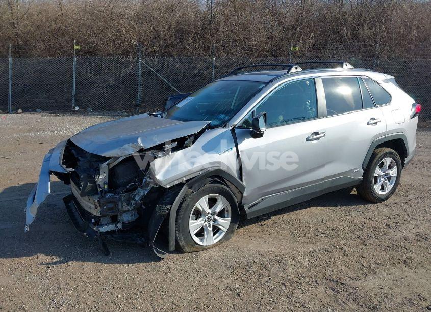 Photo 2 of 2021 Toyota Rav4 HYBRID LE (VIN 4T3LWRFV9MU017304)