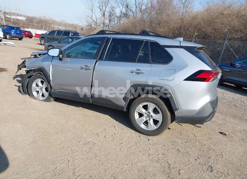 Photo 3 of 2021 Toyota Rav4 HYBRID LE (VIN 4T3LWRFV9MU017304)