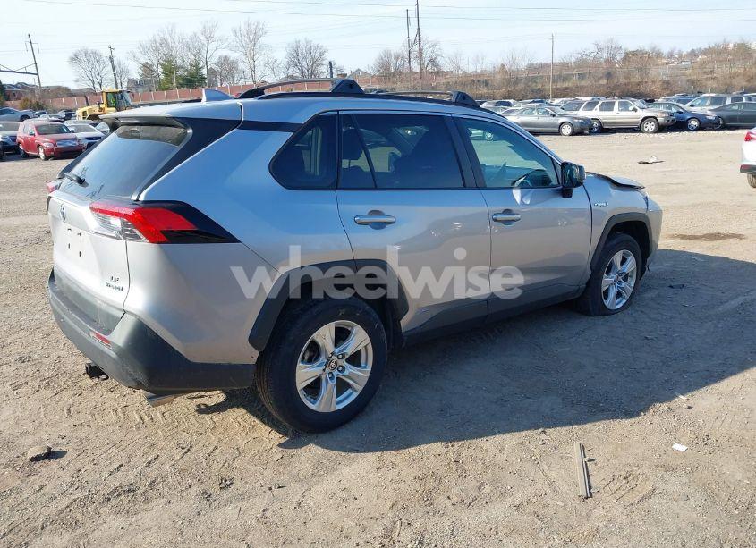 Photo 4 of 2021 Toyota Rav4 HYBRID LE (VIN 4T3LWRFV9MU017304)