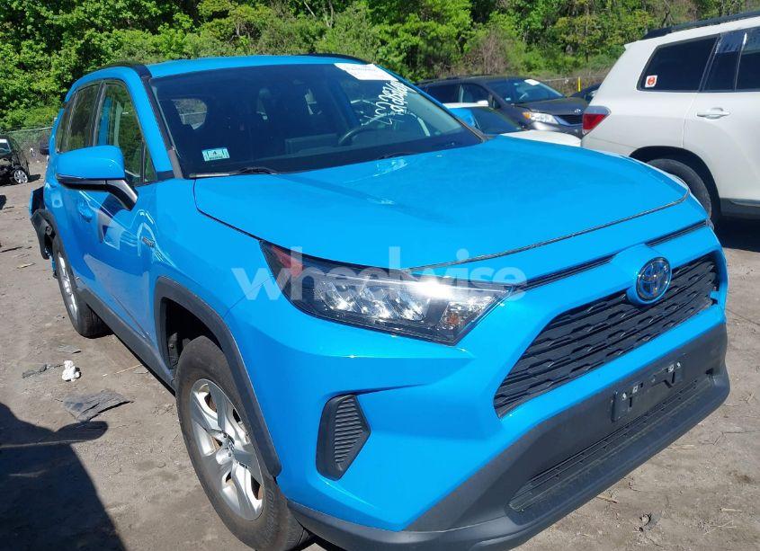 2021 Toyota Rav4 HYBRID LE (VIN 4T3M6RFV1MU018418) main photo