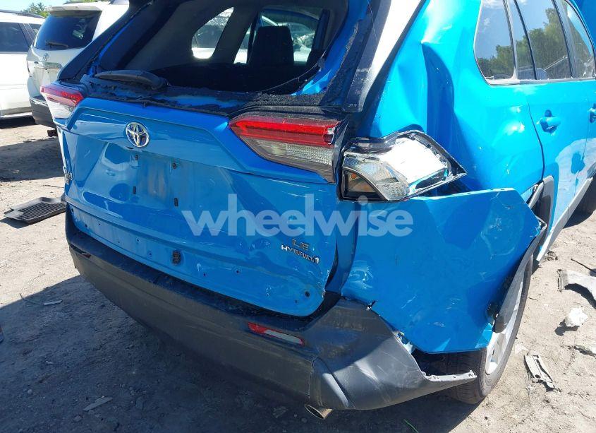 Photo 6 of 2021 Toyota Rav4 HYBRID LE (VIN 4T3M6RFV1MU018418)
