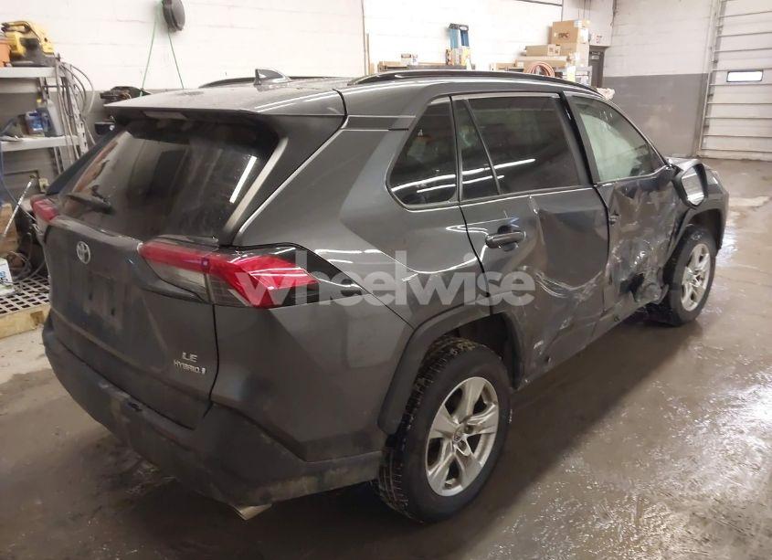 Photo 4 of 2021 Toyota Rav4 HYBRID LE (VIN 4T3M6RFV4MU031373)