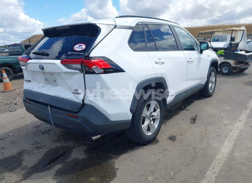 Photo 4 of 2021 Toyota Rav4 HYBRID LE (VIN 4T3M6RFVXMU006462)