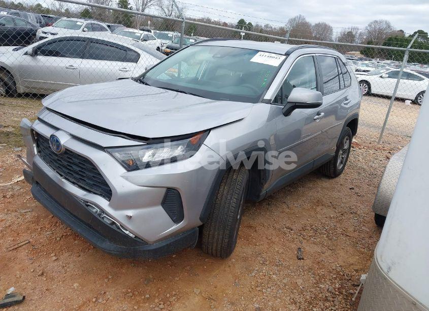 Photo 2 of 2022 Toyota Rav4 HYBRID LE (VIN 4T3MWRFV0NU073430)