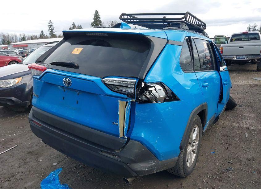 Photo 4 of 2021 Toyota Rav4 HYBRID LE (VIN 4T3MWRFV1MU049197)