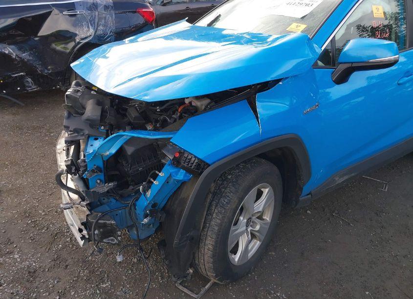 Photo 6 of 2021 Toyota Rav4 HYBRID LE (VIN 4T3MWRFV1MU049197)