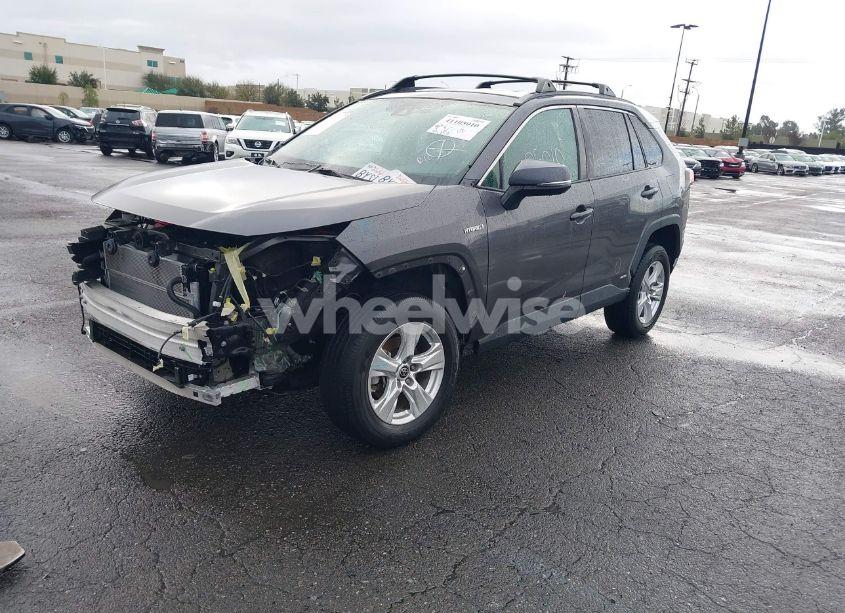 Photo 2 of 2021 Toyota Rav4 HYBRID LE (VIN 4T3MWRFV3MU041196)