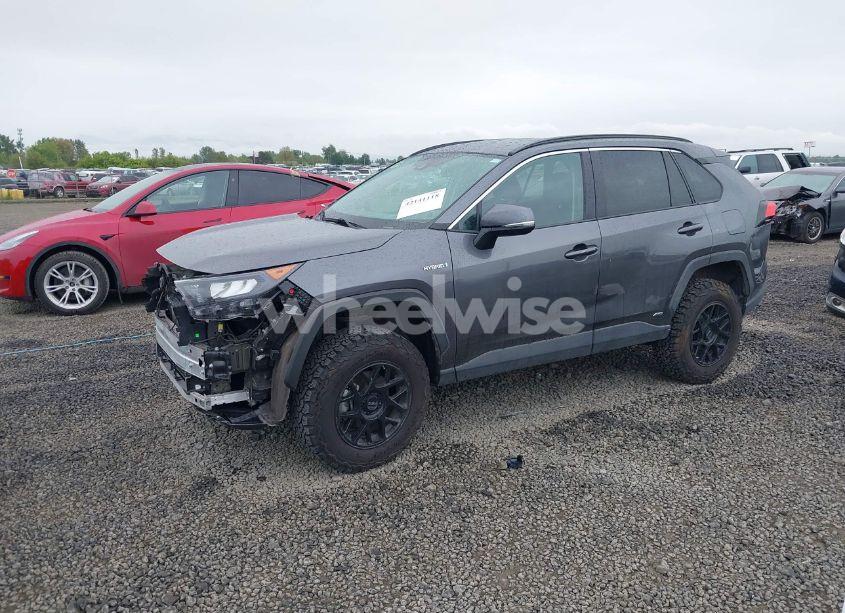 Photo 2 of 2020 Toyota Rav4 HYBRID LE (VIN 4T3MWRFV6LU010779)