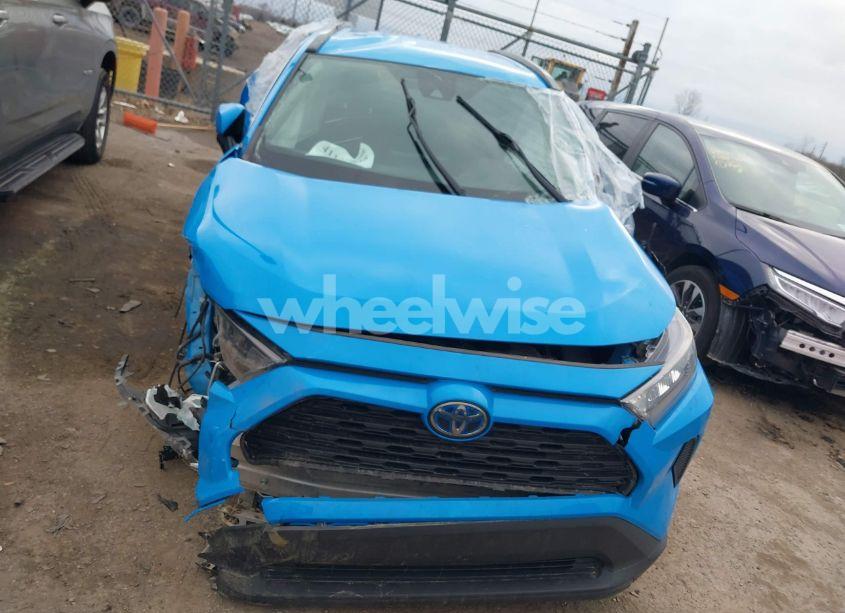 Photo 11 of 2021 Toyota Rav4 HYBRID LE (VIN 4T3MWRFV6MU027826)