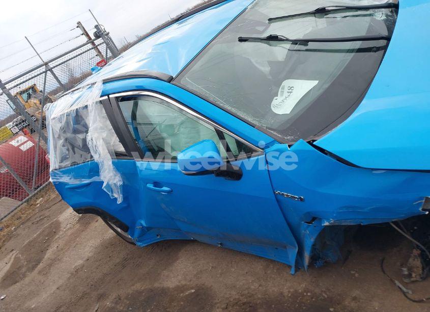 Photo 12 of 2021 Toyota Rav4 HYBRID LE (VIN 4T3MWRFV6MU027826)