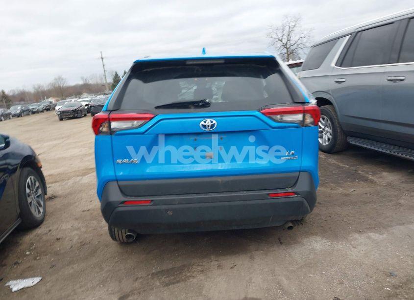 Photo 15 of 2021 Toyota Rav4 HYBRID LE (VIN 4T3MWRFV6MU027826)
