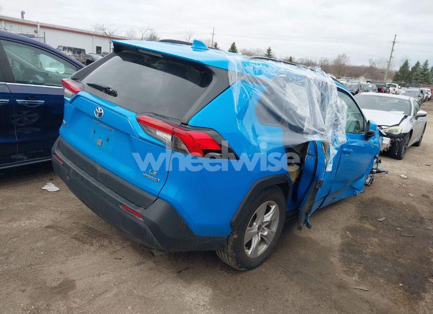 Photo 4 of 2021 Toyota Rav4 HYBRID LE (VIN 4T3MWRFV6MU027826)