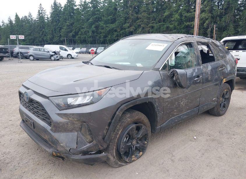 Photo 2 of 2022 Toyota Rav4 HYBRID LE (VIN 4T3MWRFV7NU073909)