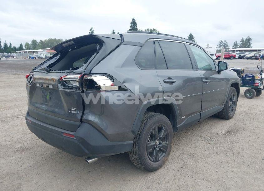 Photo 4 of 2022 Toyota Rav4 HYBRID LE (VIN 4T3MWRFV7NU073909)