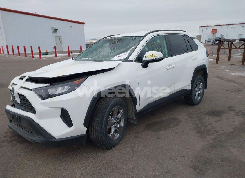 Photo 2 of 2022 Toyota Rav4 HYBRID LE (VIN 4T3MWRFV7NU081508)