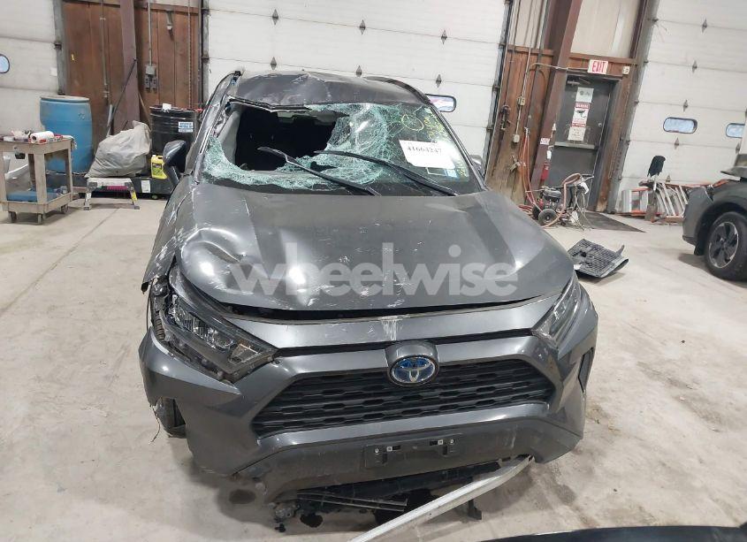 Photo 12 of 2021 Toyota Rav4 HYBRID LE (VIN 4T3MWRFV8MU016312)