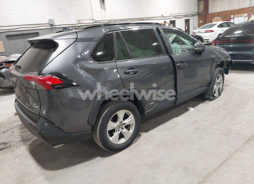 Photo 4 of 2021 Toyota Rav4 HYBRID LE (VIN 4T3MWRFV8MU016312)