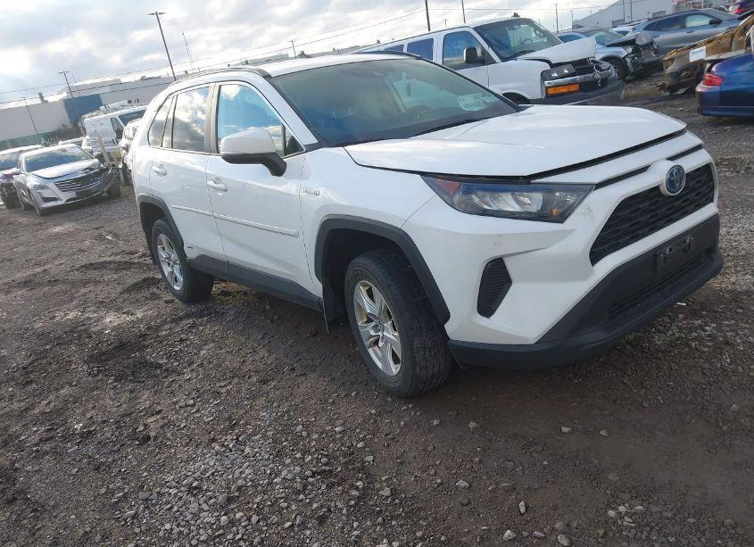 2021 Toyota Rav4 HYBRID LE (VIN 4T3MWRFVXMU027229) main photo