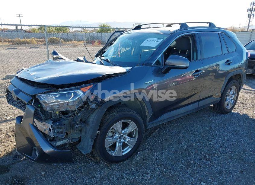 Photo 2 of 2020 Toyota Rav4 HYBRID XLE (VIN 4T3R6RFV9LU001497)