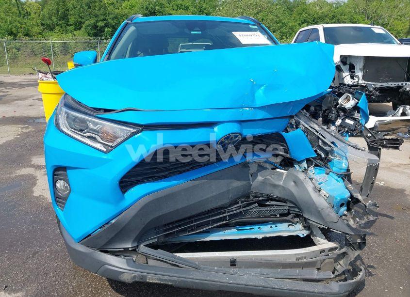 Photo 12 of 2021 Toyota Rav4 HYBRID XLE (VIN 4T3RWRFV3MU049319)
