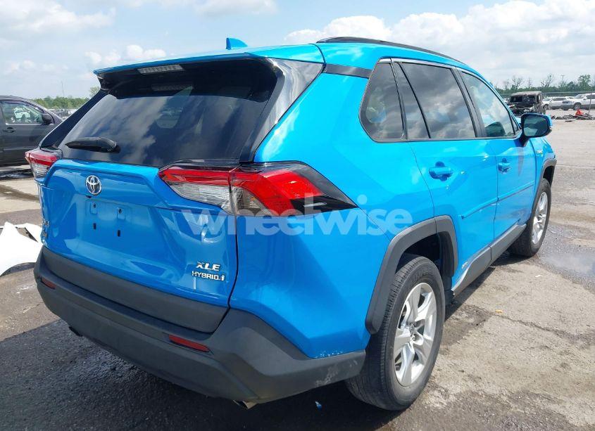 Photo 4 of 2021 Toyota Rav4 HYBRID XLE (VIN 4T3RWRFV3MU049319)