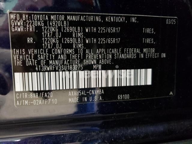Photo 8 of 2025 TOYOTA RAV4 XLE (VIN 4T3RWRFV3SU183275)