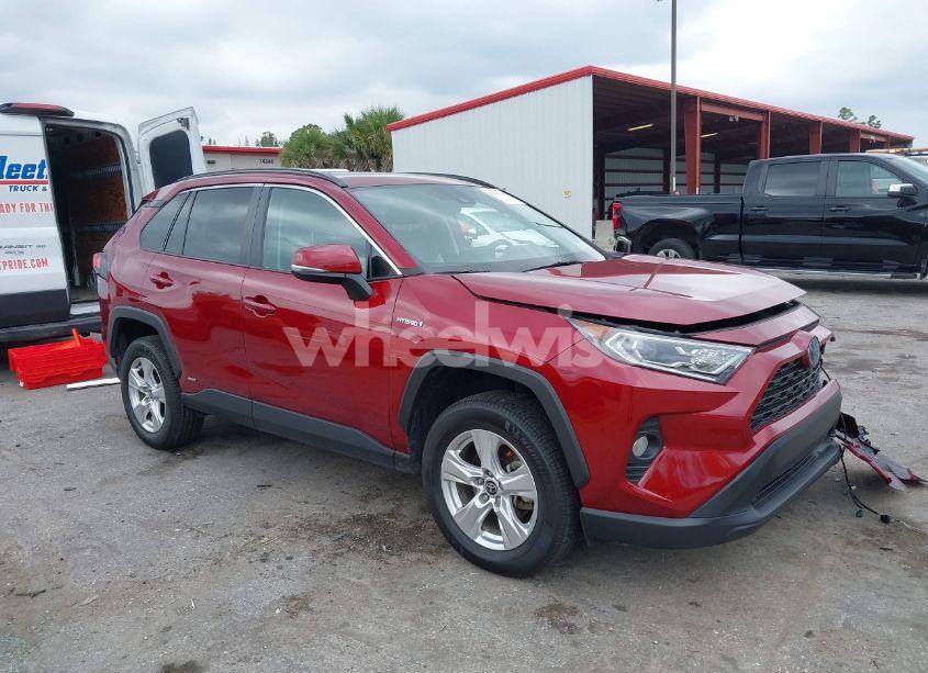 2021 Toyota Rav4 HYBRID XLE (VIN 4T3RWRFV4MU044341) main photo