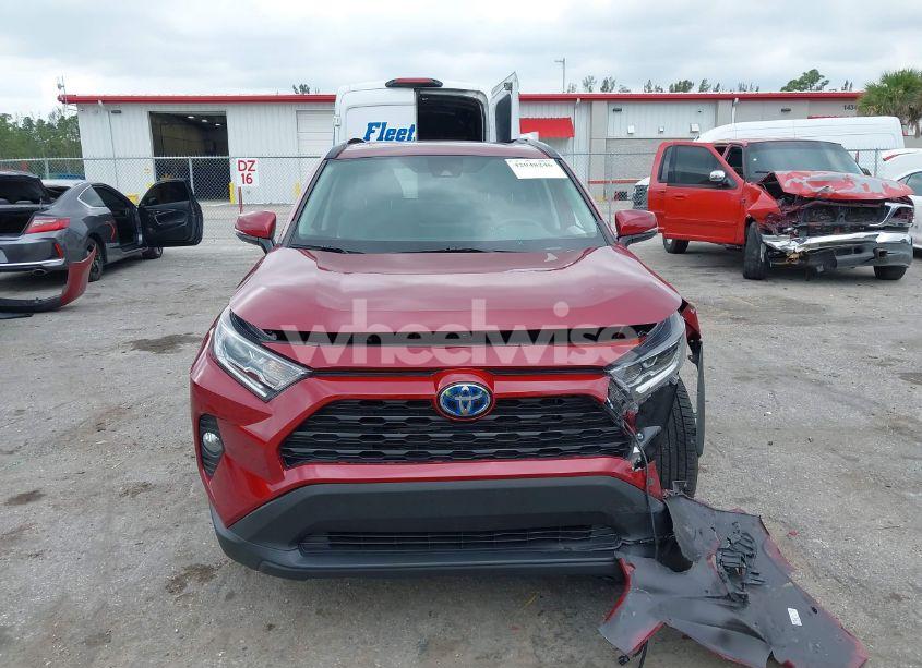 Photo 12 of 2021 Toyota Rav4 HYBRID XLE (VIN 4T3RWRFV4MU044341)
