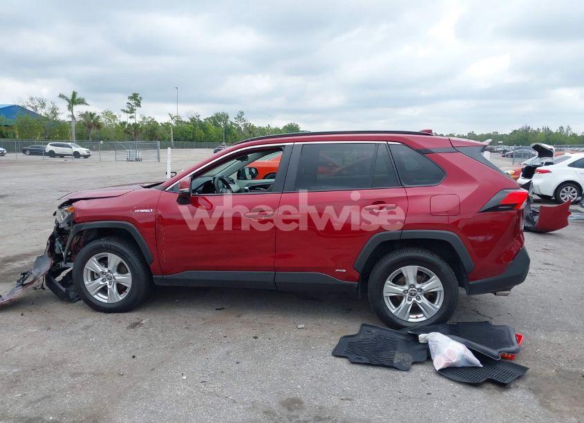 Photo 14 of 2021 Toyota Rav4 HYBRID XLE (VIN 4T3RWRFV4MU044341)