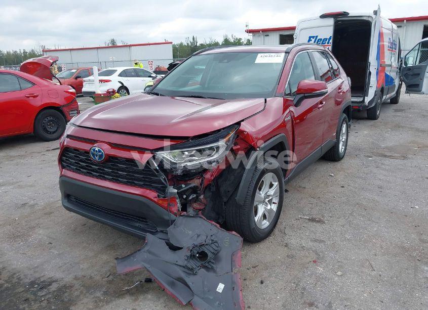 Photo 6 of 2021 Toyota Rav4 HYBRID XLE (VIN 4T3RWRFV4MU044341)