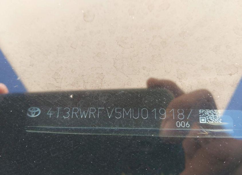 Photo 9 of 2021 Toyota Rav4 HYBRID XLE (VIN 4T3RWRFV5MU019187)