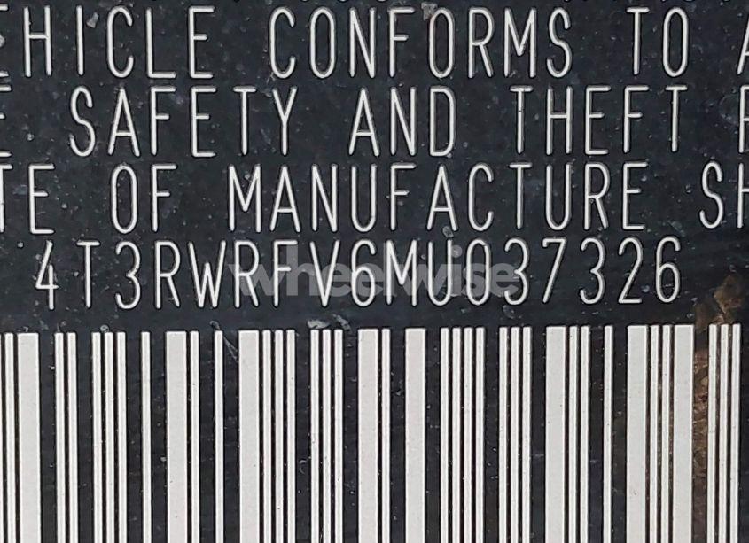 Photo 9 of 2021 Toyota Rav4 HYBRID XLE (VIN 4T3RWRFV6MU037326)