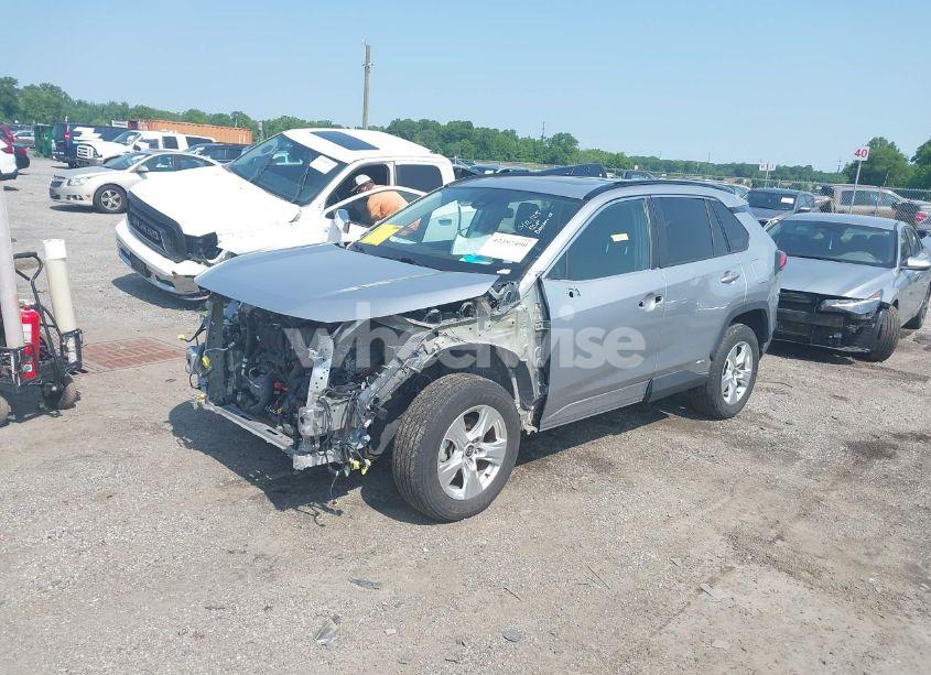 Photo 2 of 2021 Toyota Rav4 HYBRID XLE (VIN 4T3RWRFV7MU043264)
