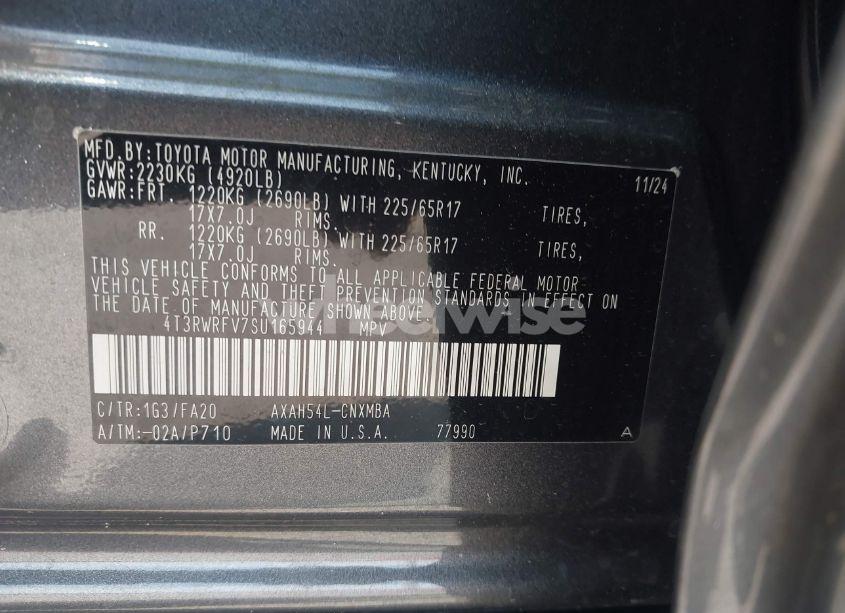 Photo 9 of 2025 Toyota Rav4 HYBRID XLE (VIN 4T3RWRFV7SU165944)