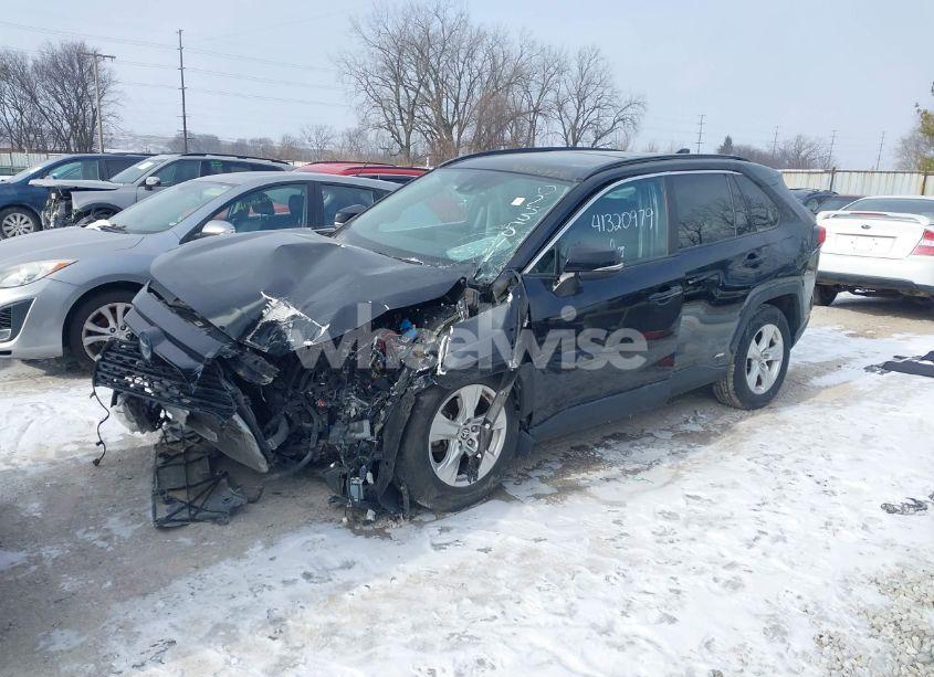 Photo 2 of 2021 Toyota Rav4 HYBRID XLE (VIN 4T3RWRFV8MU023511)