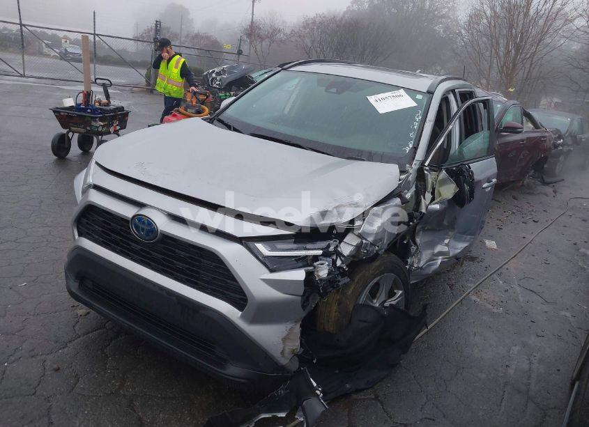 Photo 2 of 2022 Toyota Rav4 HYBRID XLE (VIN 4T3RWRFV9NU051982)