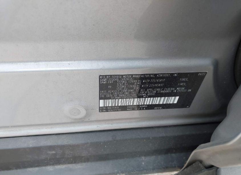 Photo 9 of 2023 Toyota Rav4 HYBRID XLE (VIN 4T3RWRFV9PU090705)