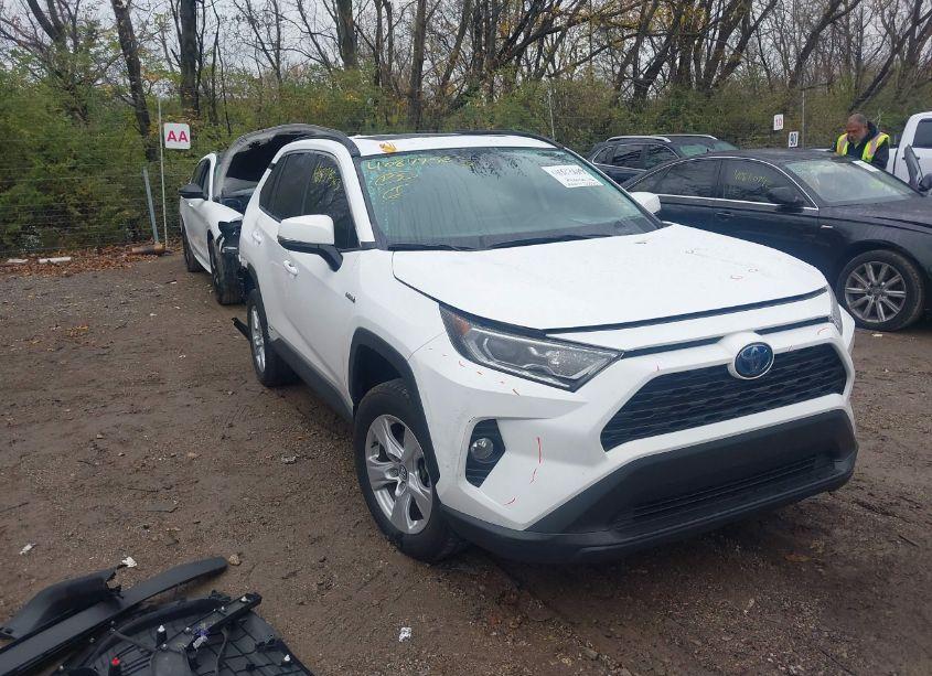 2020 Toyota Rav4 HYBRID XLE (VIN 4T3RWRFVXLU004912) main photo