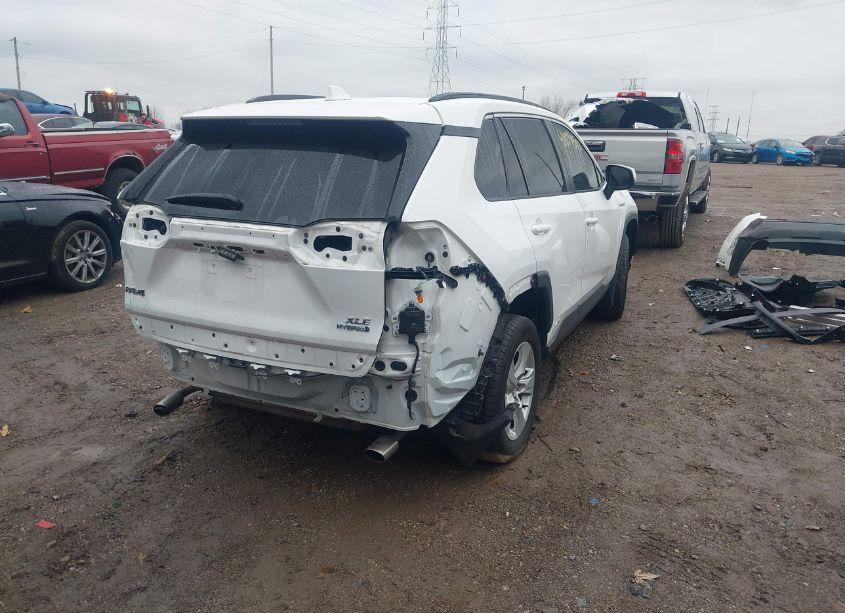 Photo 4 of 2020 Toyota Rav4 HYBRID XLE (VIN 4T3RWRFVXLU004912)