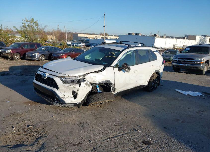 Photo 2 of 2023 Toyota Rav4 HYBRID SE (VIN 4T3T6RFV0PU110247)