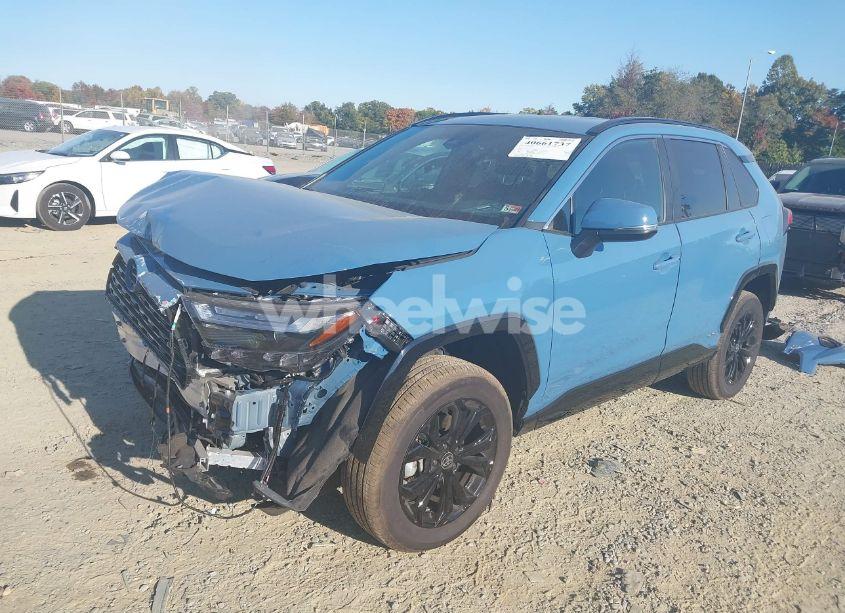 Photo 2 of 2023 Toyota Rav4 HYBRID SE (VIN 4T3T6RFV1PU116719)