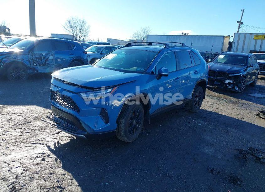 Photo 2 of 2023 Toyota Rav4 HYBRID SE (VIN 4T3T6RFV1PU125744)