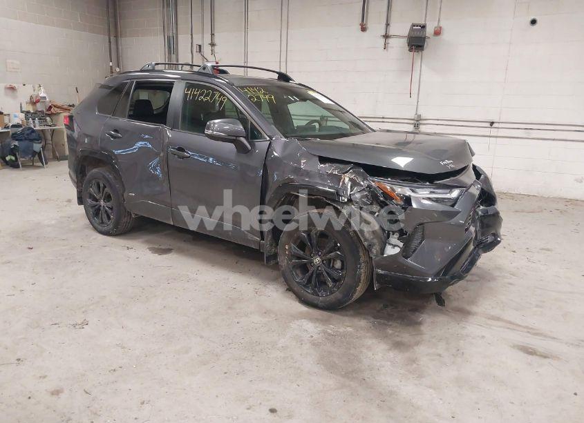 2022 Toyota Rav4 HYBRID SE (VIN 4T3T6RFV2NU085915) main photo