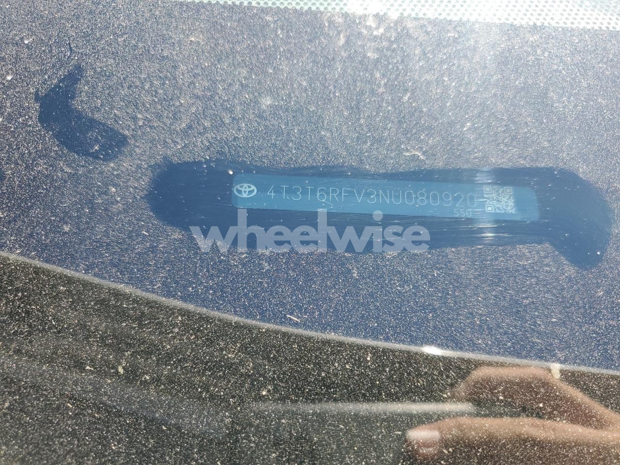 Photo 13 of 2022 TOYOTA RAV4 SE (VIN 4T3T6RFV3NU080920)