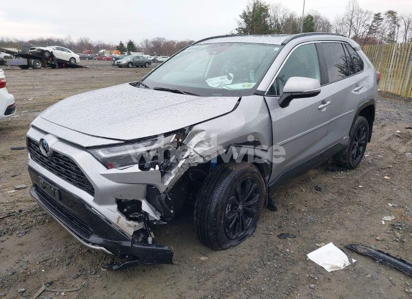 Photo 2 of 2023 Toyota Rav4 HYBRID SE (VIN 4T3T6RFV7PU120628)