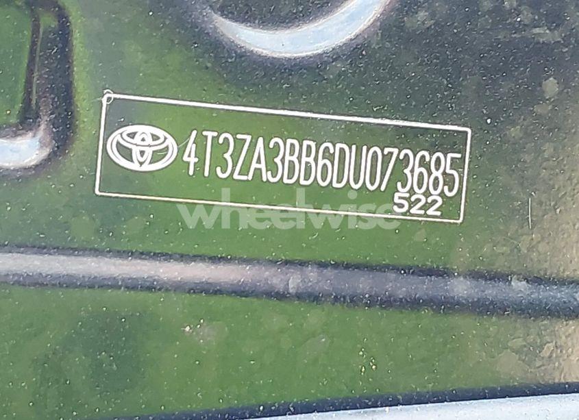 Photo 9 of 2013 Toyota Venza XLE (VIN 4T3ZA3BB6DU073685)