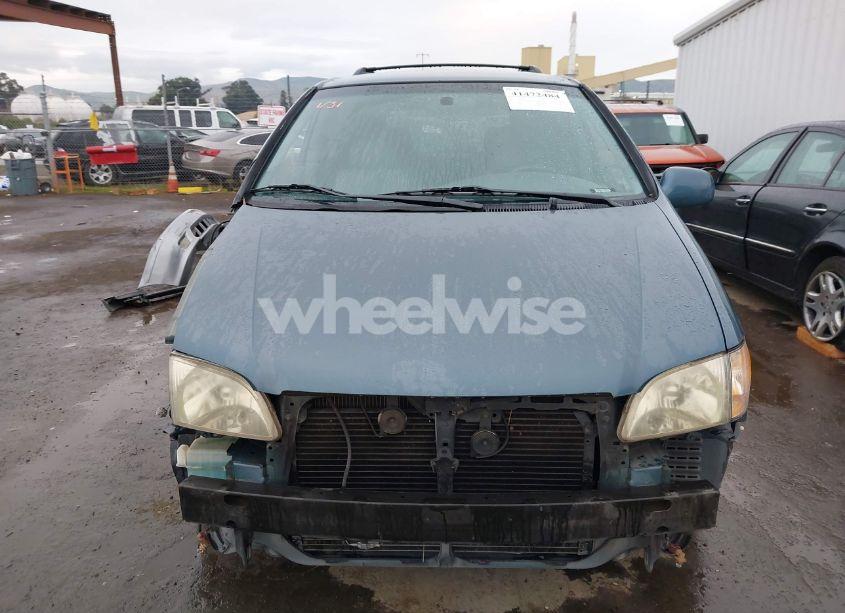 Photo 13 of 2001 Toyota Sienna XLE (VIN 4T3ZF13C01U323995)